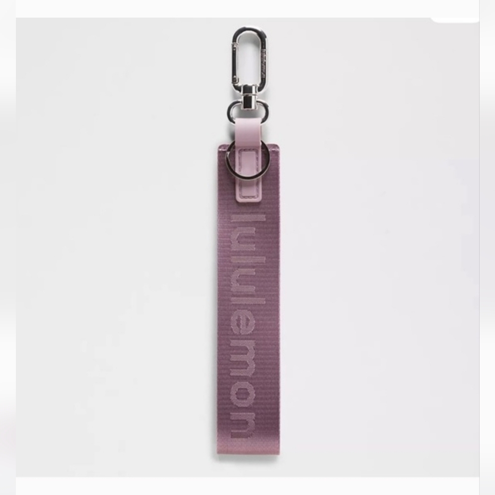 NWOT Lululemon Never Lost Keychain Lavender Lux Goodnight Plum